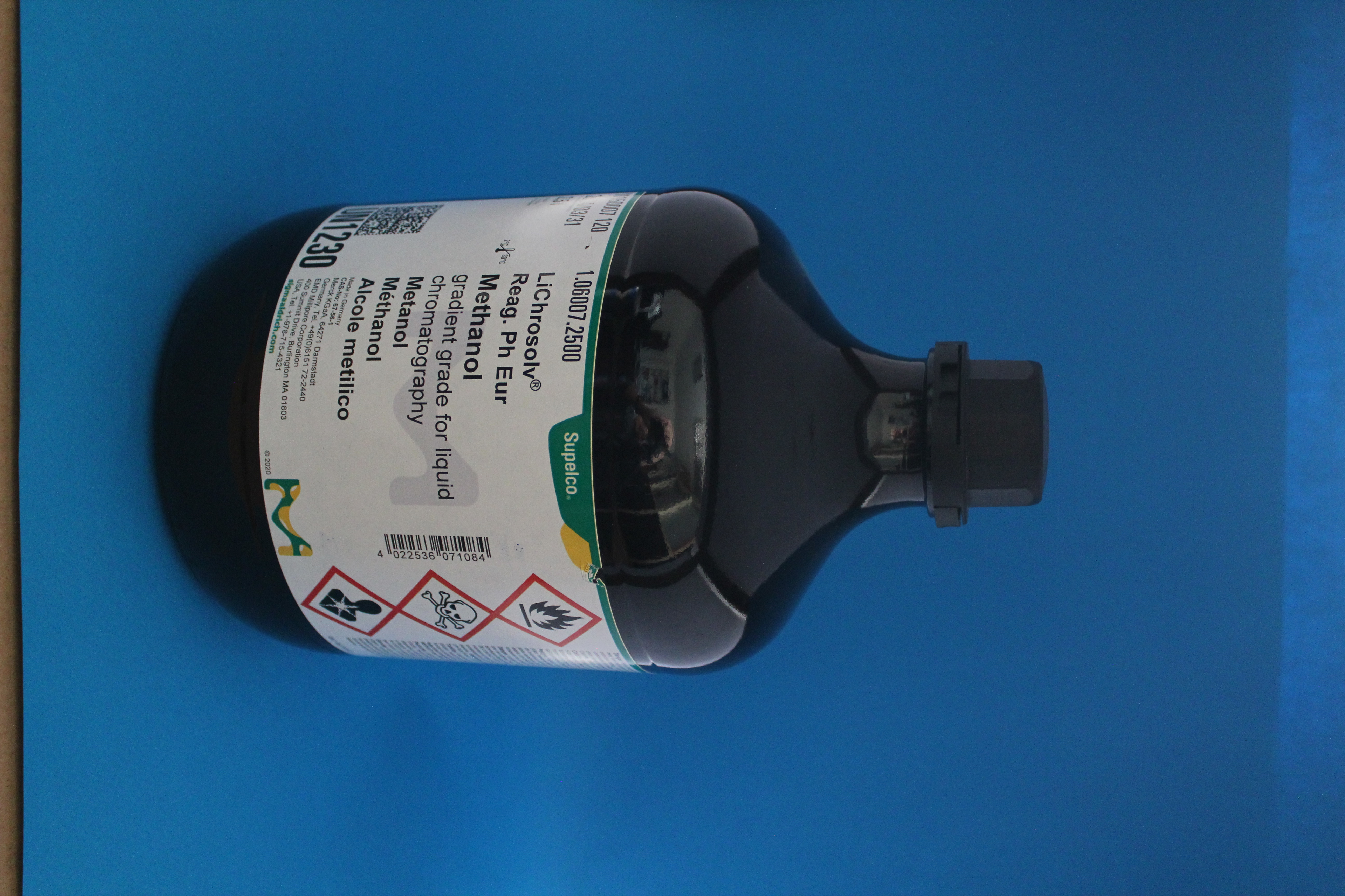 متانول گرید HPLC مرک حجم 2.5 لیتر